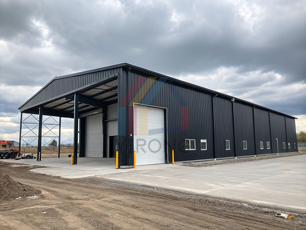 prefabricated metal workshop