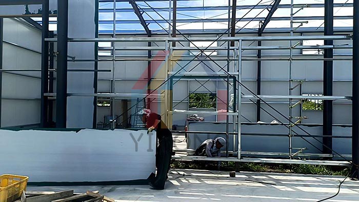prefabricated steel structure warehouse