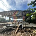 30x25m steel structure shed in the Philippines 30x25m steel structure shed in the Philippines