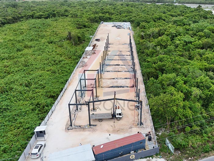steel warehouse construction