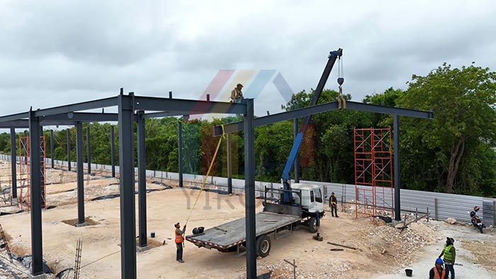 steel warehouse construction