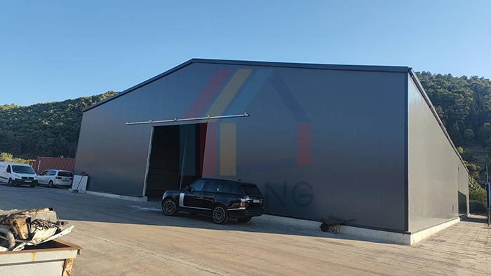 Montenegro galvanized steel structure workshop