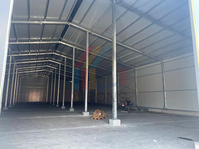 Montenegro galvanized steel structure workshop