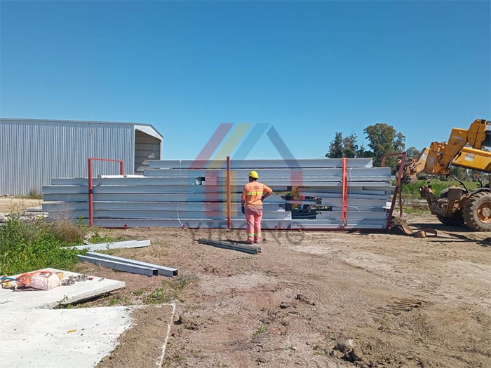 steel structure platform project arrived