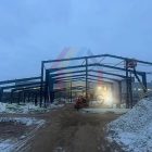 Steel structure workshop building in Lithuania Steel structure workshop building in Lithuania