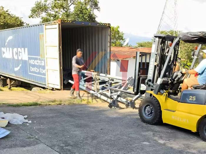 steel structure chicken coop arrived