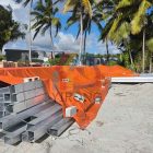 Supply galvanized steel structure for Dominican beach club Supply galvanized steel structure for Dominican beach club
