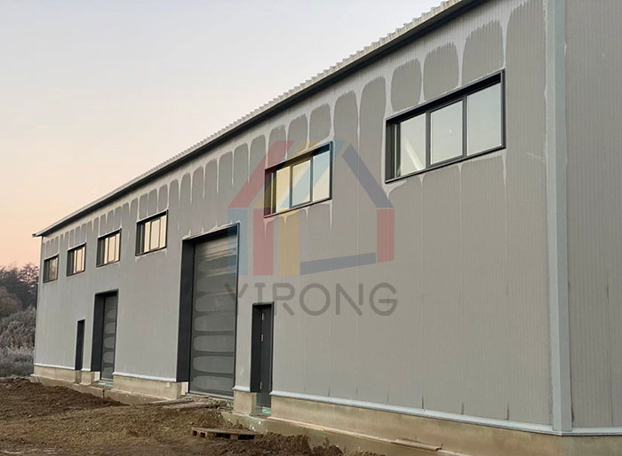 prefabricated metal warehouse