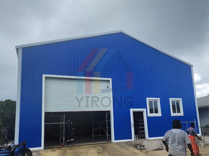 prefabricated metal warehouse