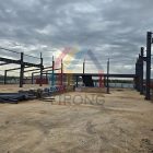 1300 m2 steel structure hall with office in Tanzania 1300 m2 steel structure hall with office in Tanzania