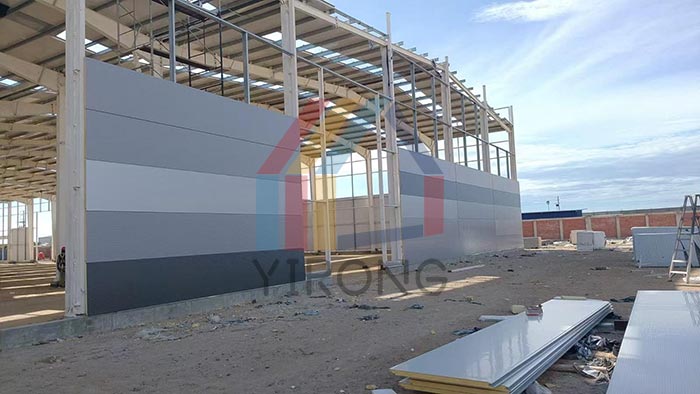 Peru steel structure warehouse