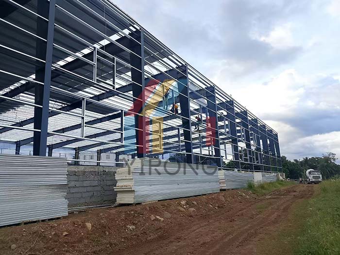 Philippine single slope warehouse