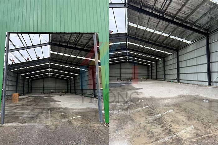 steel agricultural warehouse