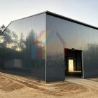 800 sqm steel portal frame warehouse in Chile 800 sqm steel portal frame warehouse in Chile