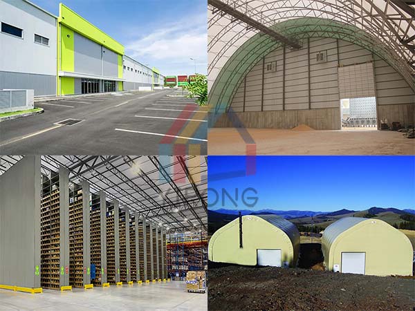 steel structure industrial warehousing