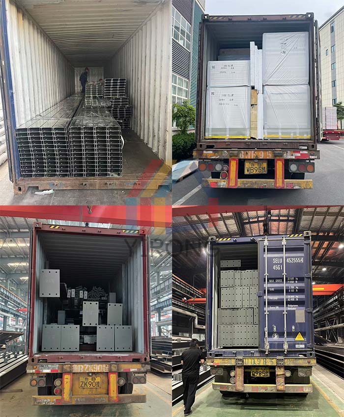 Venezuelan coffee factory steel structure kits shipment