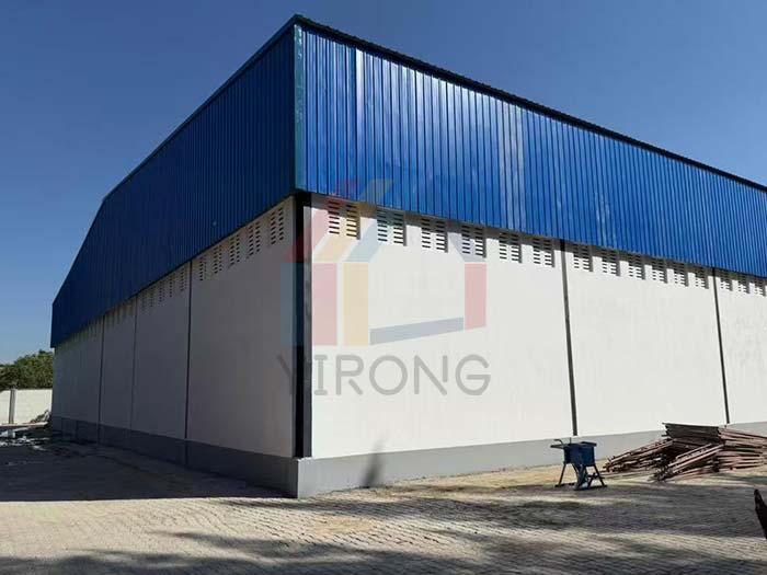 Zambia steel structure warehouse