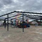 700 sq m steel frame prefab warehouse in Australia 700 sq m steel frame prefab warehouse in Australia