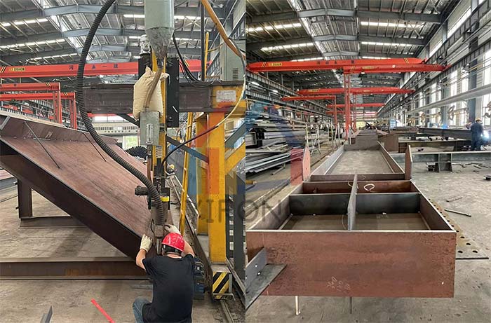 steel structure processing and manufacturing
