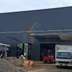 Two storey steel warehouse workshop in Costa Rica