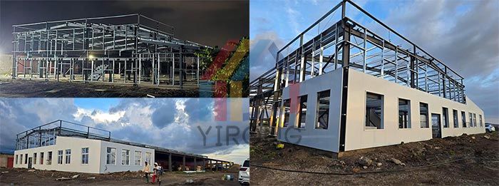 Tanzania two-story warehouse