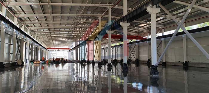 Uzbekistan steel structure factory