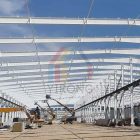 Successfully delivered over 10,000 m2 steel structure factory in Uzbekistan Successfully delivered over 10,000 m2 steel structure factory in Uzbekistan