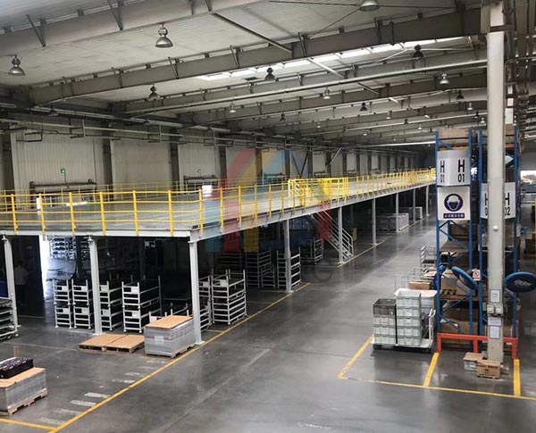 Double-Story and Multi-Story Mezzanine Steel Warehouse