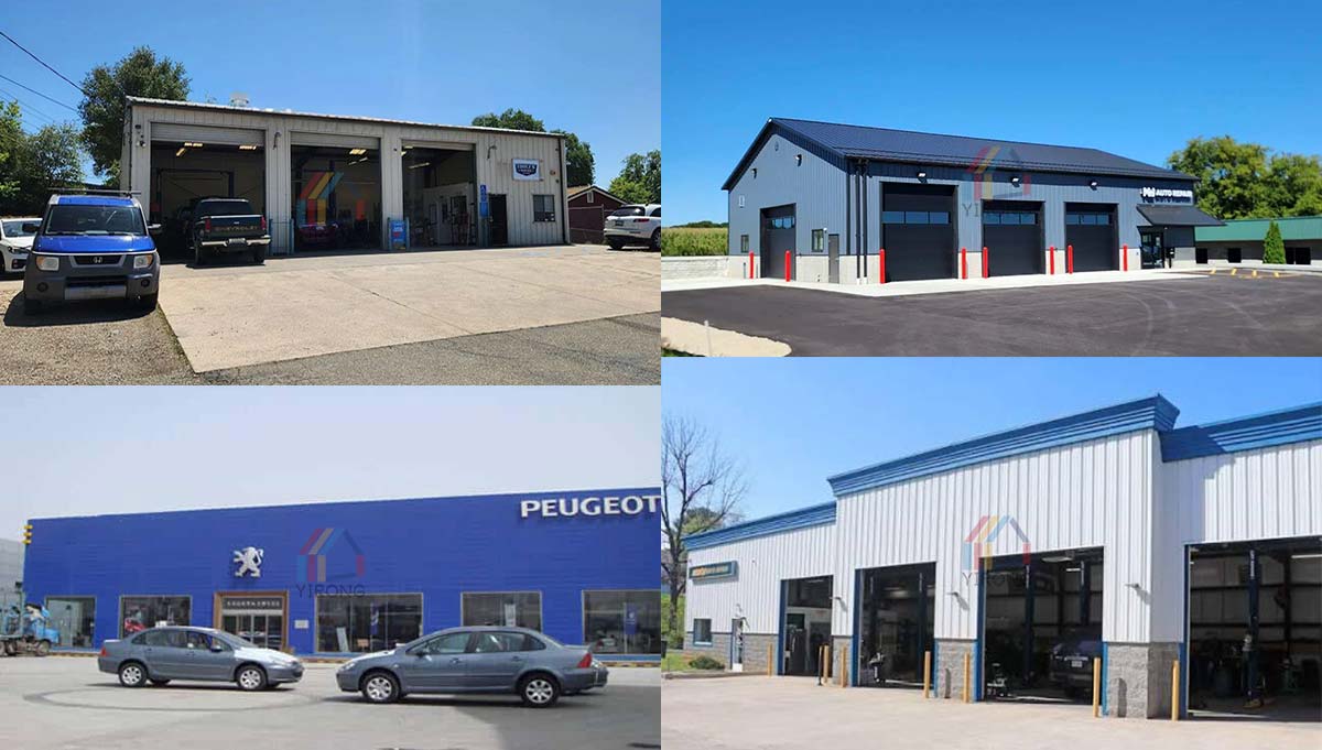 Steel Structrue Car Repair Garage
