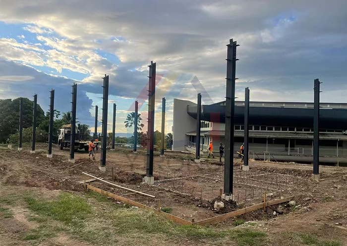 Fiji steel structure church building