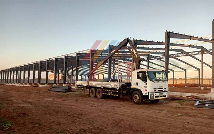 Mozambique industrial steel building construction