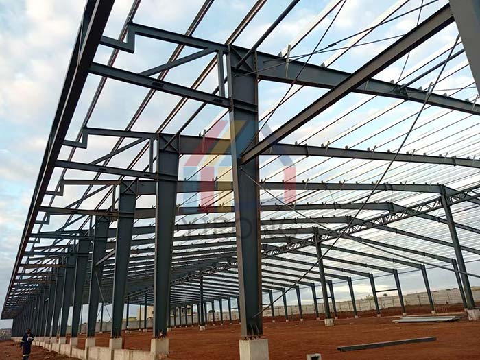 Mozambique industrial steel building construction