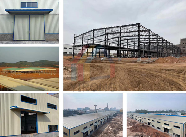 prefabricated steel structure factory building