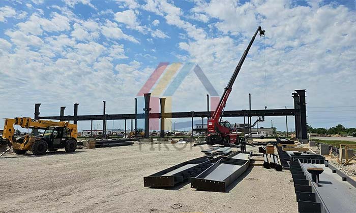 Canada heavy-duty steel structure industrial workshop